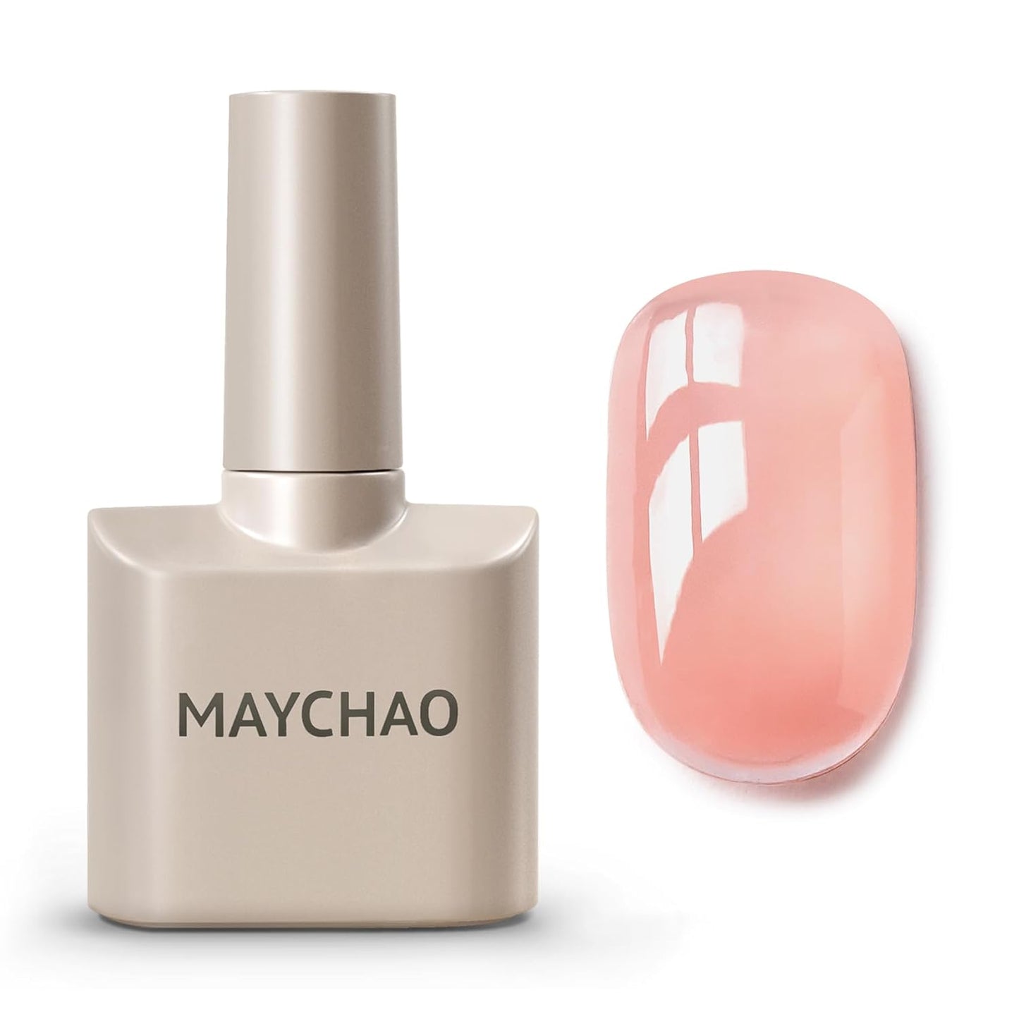 MAYCHAO Builder Gel for Nails 7 in 1 Nail Builder Strengthener Gel Nail Polish in a Bottle for DIY Home Salon Gifts