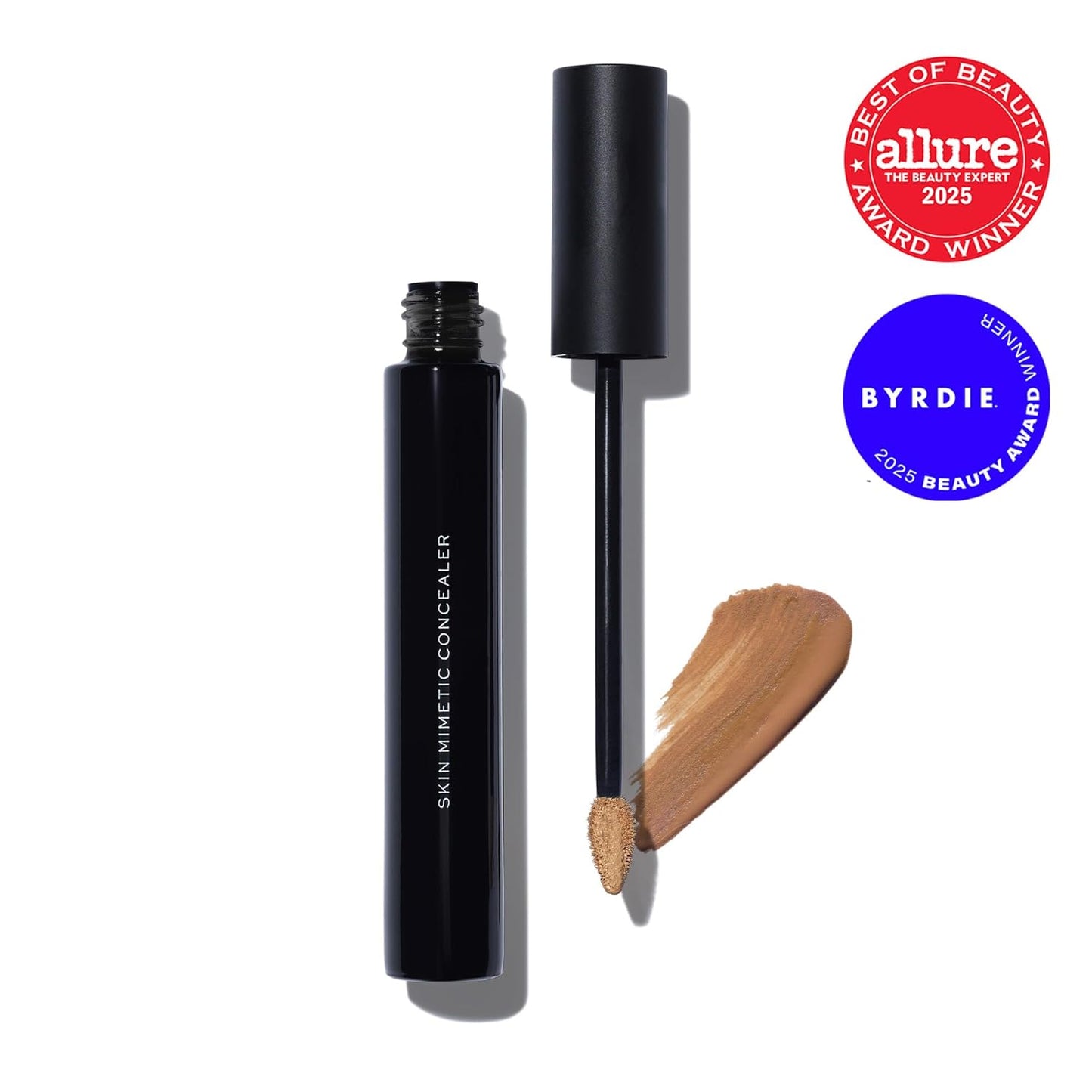 MAKE Beauty Skin Mimetic Concealer Buildable Medium Coverage Hydrating Concealer for Dark Circles Spot Concealing Brightening Crease-Free, Including Mature Skin. Radiant Finish. 11 Tan Olive