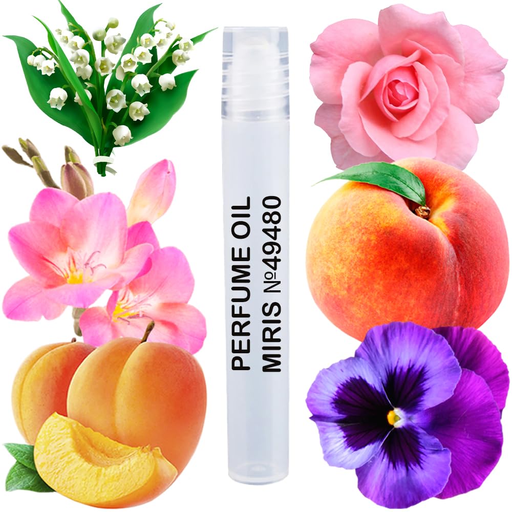 MIRIS Perfume Oil No. 49480, Inspired by Red Jeans, Long-Lasting Women Roll-On, Rollerball 0.34 Fl Oz / 10 ml