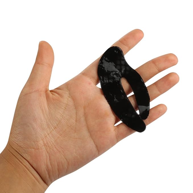 20 Pairs Eye Hyaluronic Acid Eyes Patches for Dark Circle, Puffy Eyes, Wrinkles, Eye Bags, Puffiness Bamboo Charcoal Eye Skin Care Pads Anti-aging