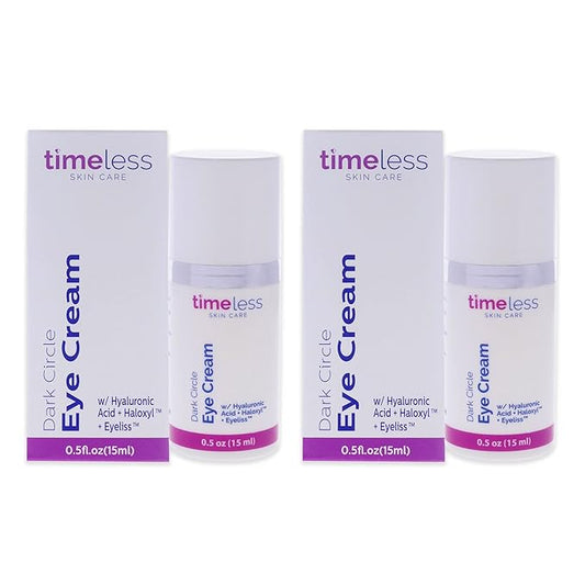 Timeless Dark Circle Eye Cream Cream Unisex 0.5 oz Pack of 2