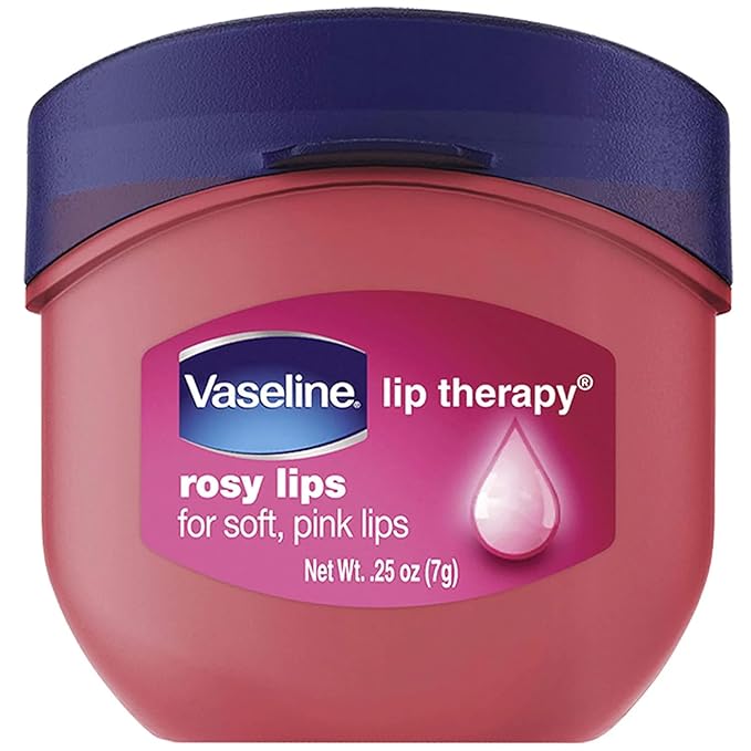 Vaseline, Rosy Lips, Lip Therapy.25 OZ, (Pack of 4)