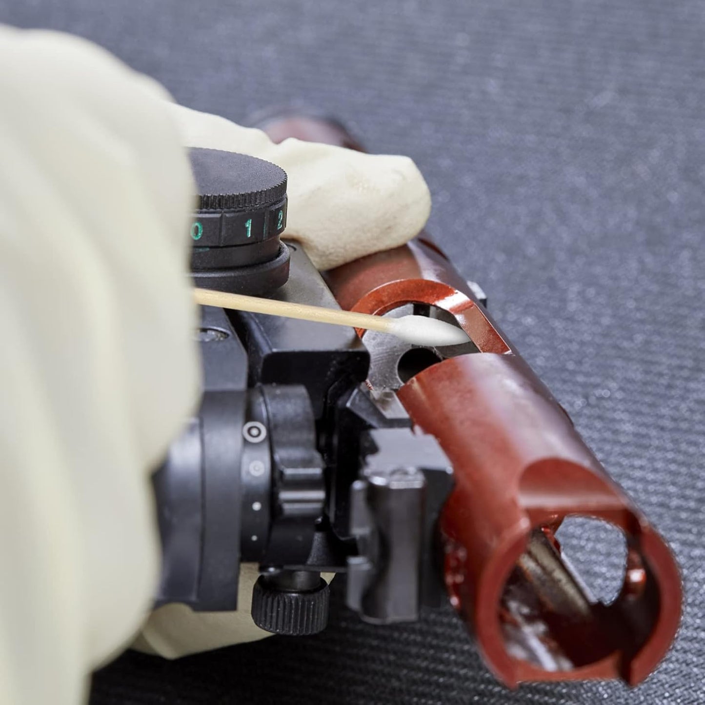 6 Inch Pointed Tips Cotton Swabs - Long Wooden Stick Cotton Buds Pointed Cotton Swabs With Case - Cotton Tipped Applicators For Makeup, Cleaning Gun, Electronics, Hard To Reach Area(400 count)