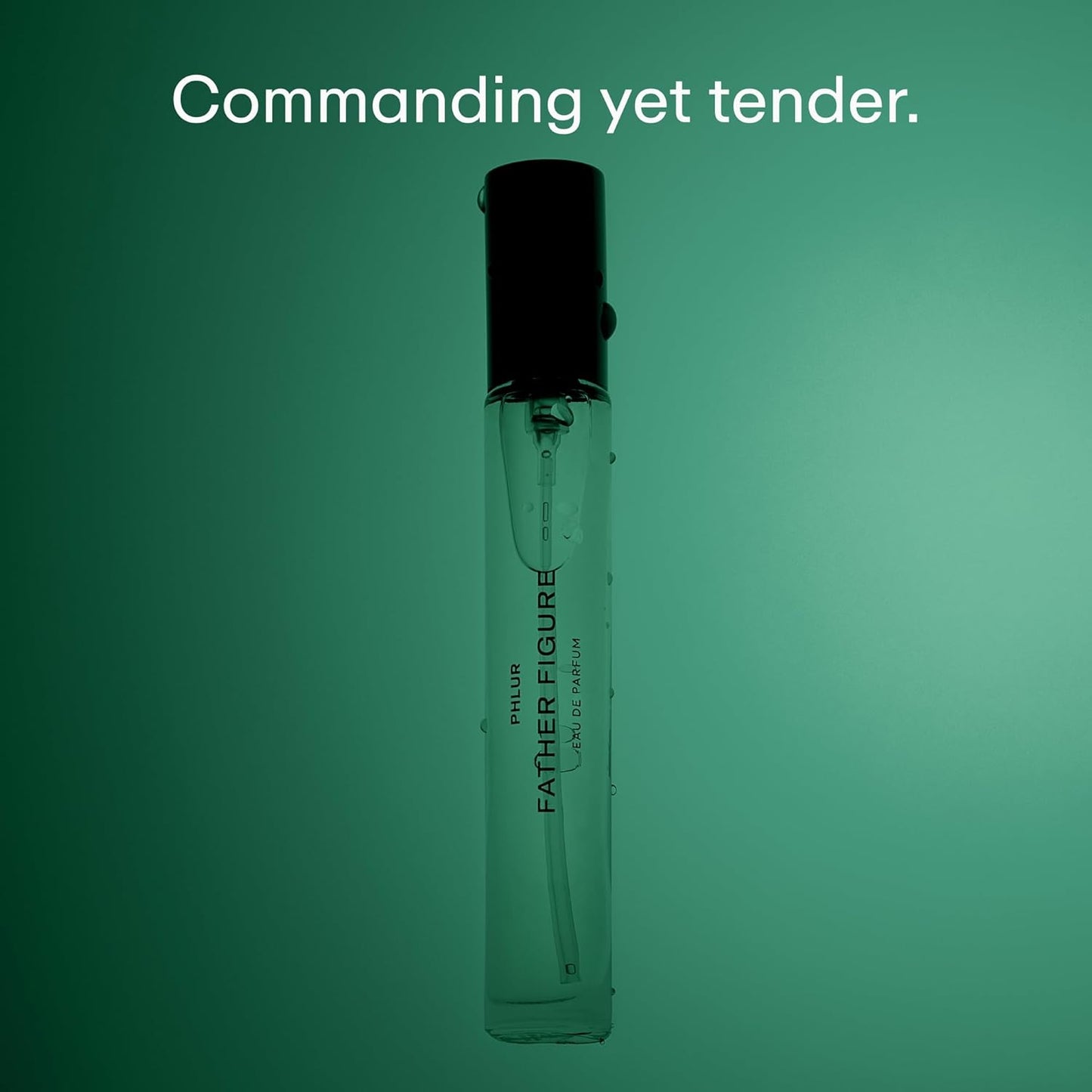 PHLUR Father Figure Eau de Parfum - Travel Size Perfume Fragrance - Green Fresh Fig Perfume with Iris, Jasmine, Patchouli, Sandalwood & Vanilla (9.5mL)