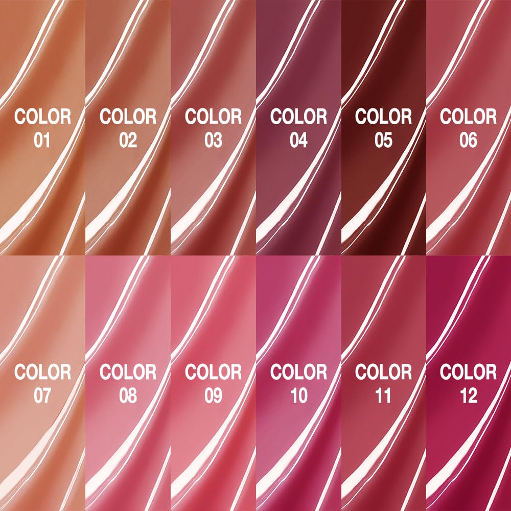 Nude Brown Tinted Lip Balm, Hydrating Sheer Soft Matte Finish Lipstick for Women, Creamy Natural Color Lip Tint Balm Lightweight And Non-greasy Lip Glow Long Lasting Waterproof for Dry Lips 02#