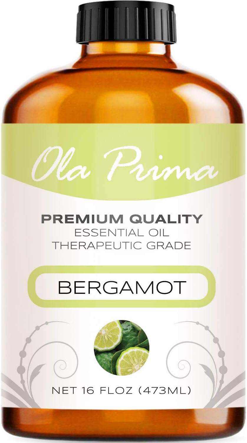 Ola Prima Oils 16oz - Bergamot Essential Oil - 16 Fluid Ounces