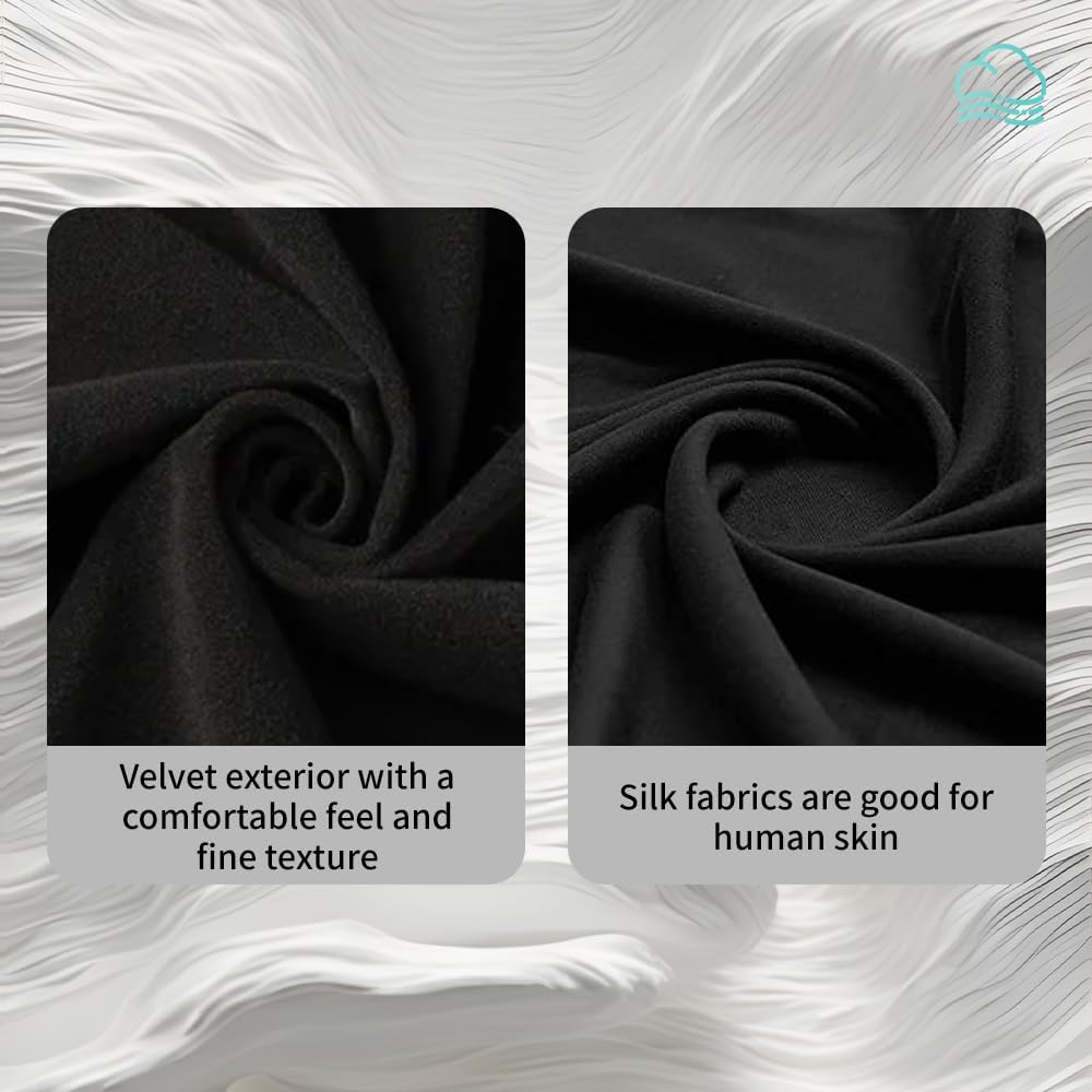 Heated Eye Mask with Bluetooth Headphones SYPVRY Wireless Sleep Eye Mask Headphones for Sleeping with Temperature & Timer Control, Warm Eye Compress USB Heated Mask for Dry Eyes Style, Black