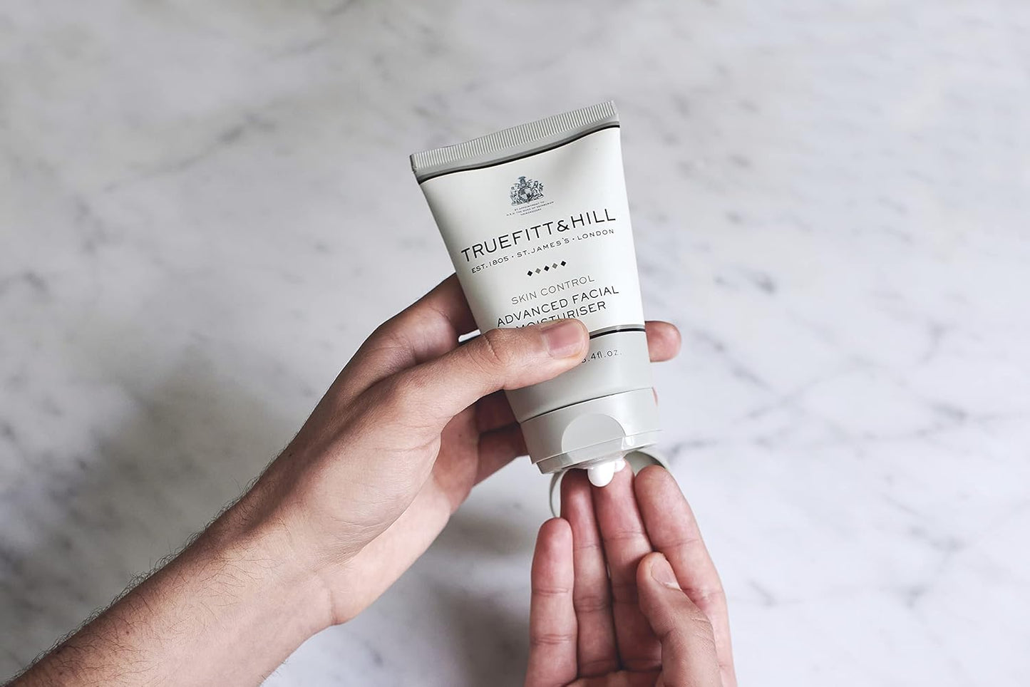 Truefitt & Hill Luxury Aftershave Balm - Ultimate Comfort - Premium Soothing Moisturizer with Aloe Vera Extract - Ideal for Sensitive Skin, Razor Burn Relief, and a Silky Smooth Finish - 3.38 oz.