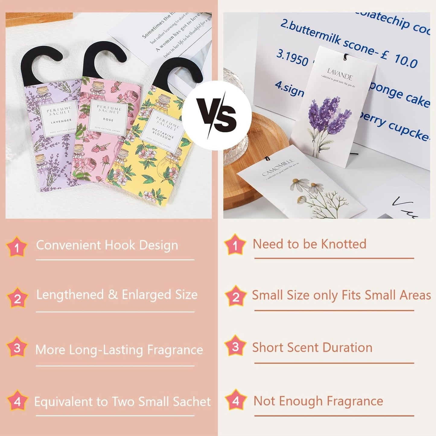 Large 12 Packs Fresh Linen Hanging Closet Deodorizer Air Freshener Long Lasting Scented Sachets Smell Goods for House