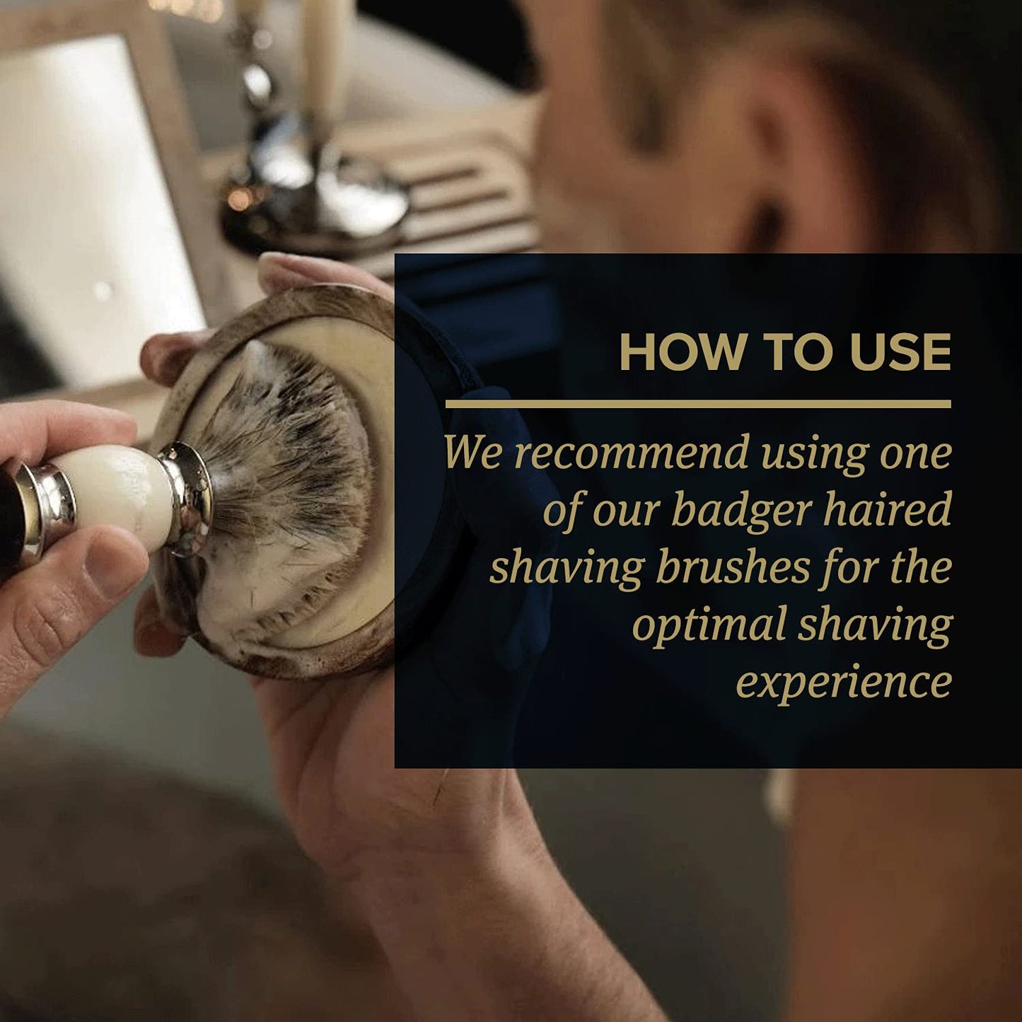 Truefitt & Hill Shaving Cream Bowl - Grafton - Premium Glycerin-Based Lather, Smooth Glide, and Hydration for a Luxurious Shave - 6.7 oz.