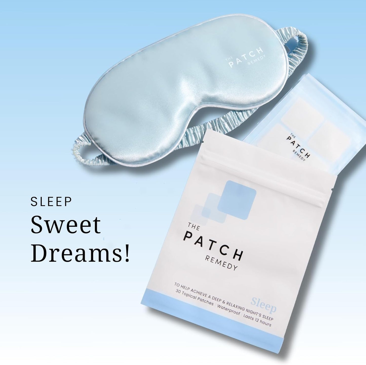 Sleep | Valerian, Passionflower, Hops, Magnesium Glycinate | 30 Patches