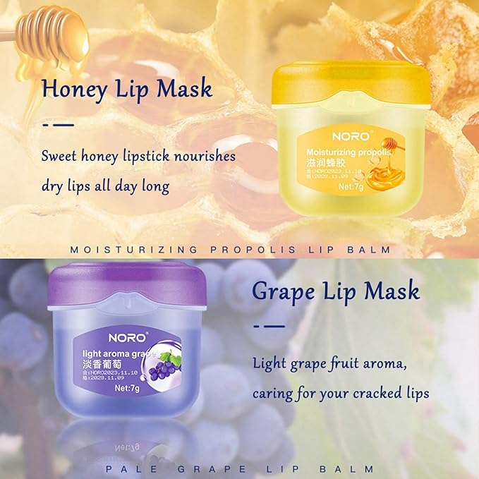 Lip Balm Hydrating, Lip Balm Lip Sleeping Mask, Lip Moisturizer For Lip Care, Lip Mask Overnight Nourishing Cracked Lips, Lip Care Products Birthday Gifts Set For Teens – 8pcs