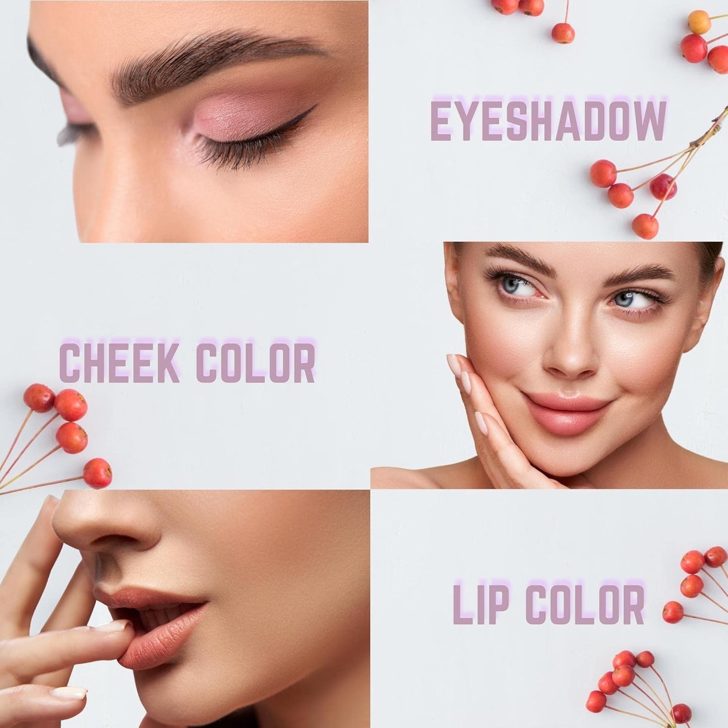 Mommy Makeup Any Wear Creme Eyeshadow - Waterproof, Crease-Proof, Long Lasting, High Pigment, Oil-free - Cream to Powder for Eyes, Cheeks & Lips (Champagne on Ice)