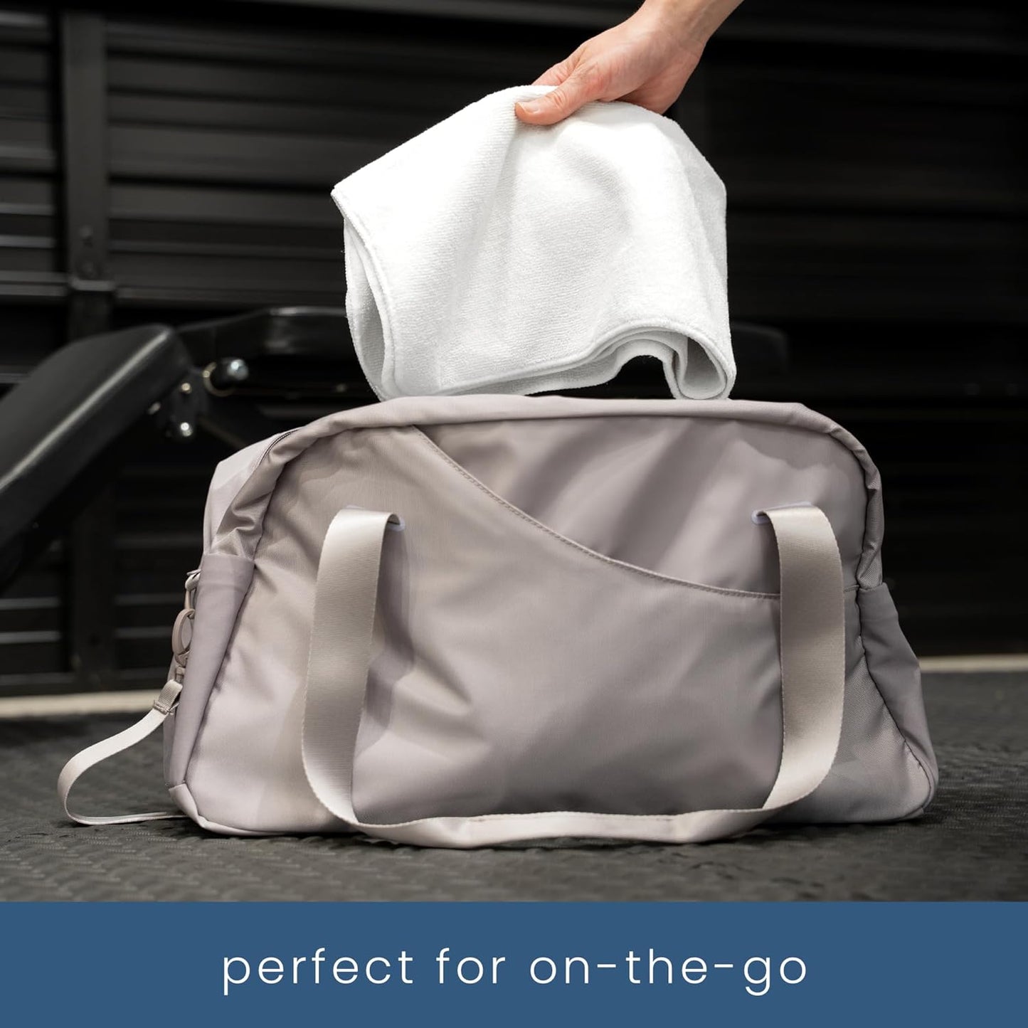 S&T INC. Microfiber Gym Towels, Yoga Towel for Home and Gym Bag, 16 Inch x 27 Inch, 3 Pack