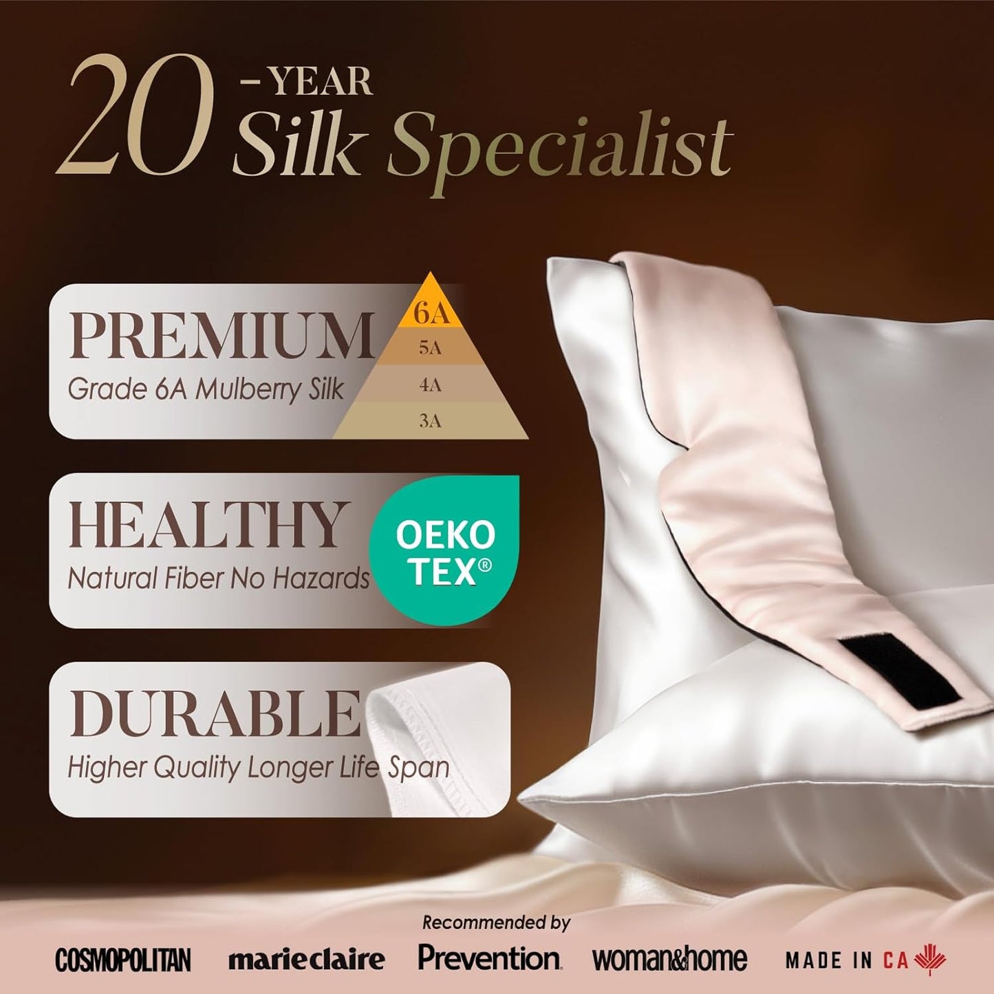 LULUSILK Reversible Mulberry Silk Sleep Mask for Women and Men, Adjustable Real Silk Eye Mask for Sleeping, Peacock Blue and Black, Pack of 1