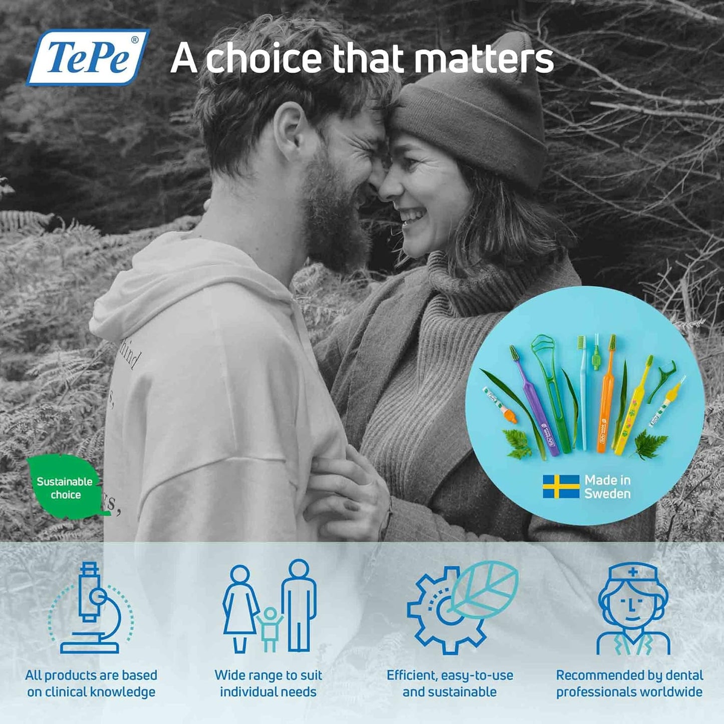 TePe® Interdental Brush Original Pink 0.4 mm 20-Pack