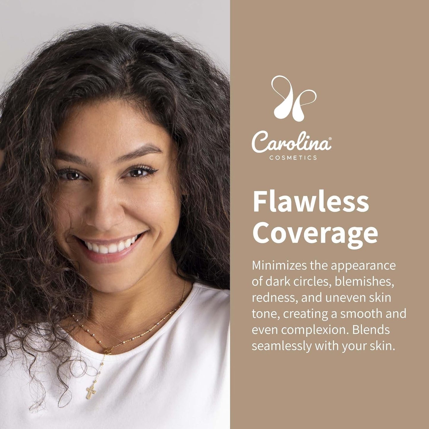 Candelilla Cream Concealer in Classy Color - Vegan, Non-GMO - Minimizes Dark Circles, Blemishes & Uneven Skin Tone - 0.11 oz