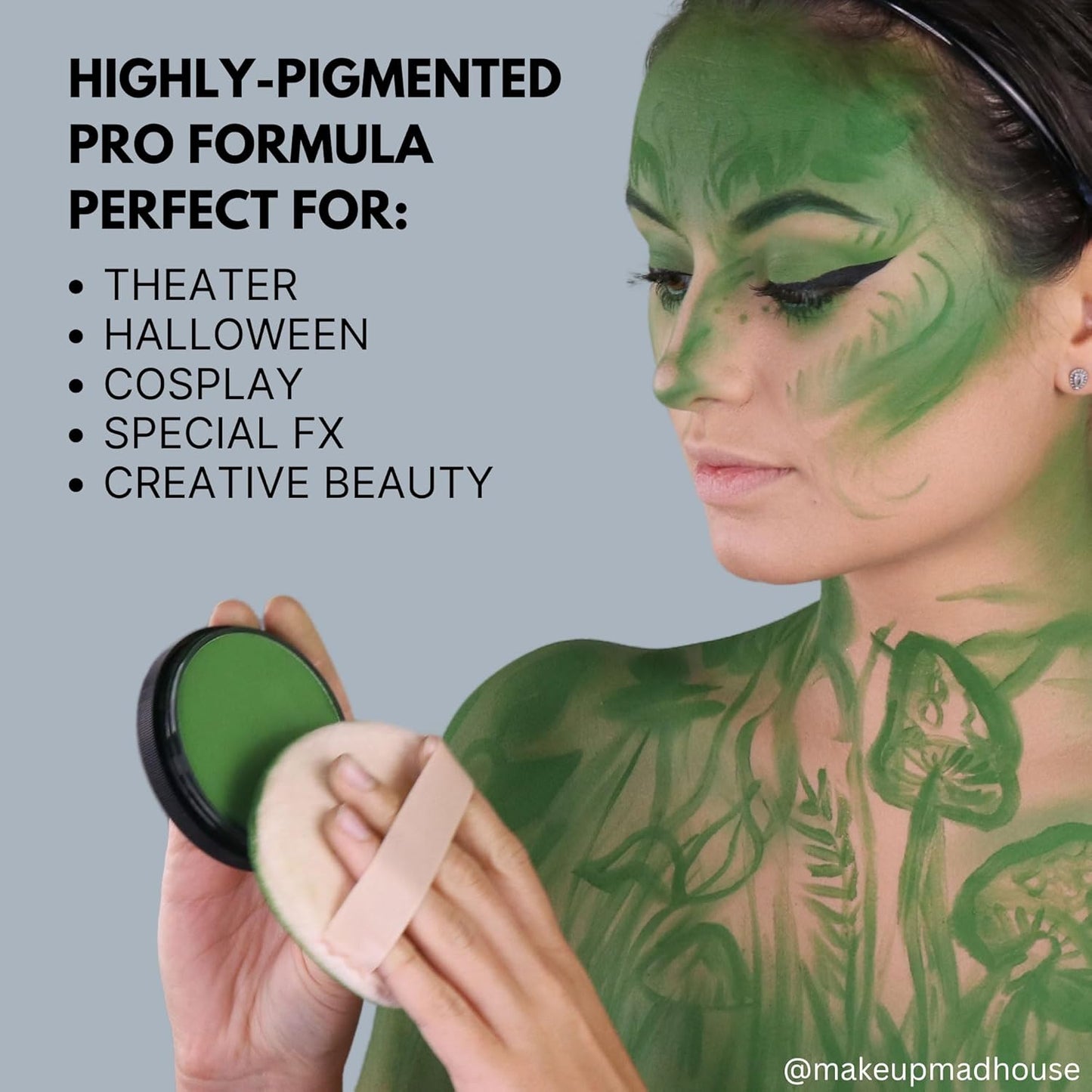 Mehron Makeup StarBlend Cake (2 oz) (White)