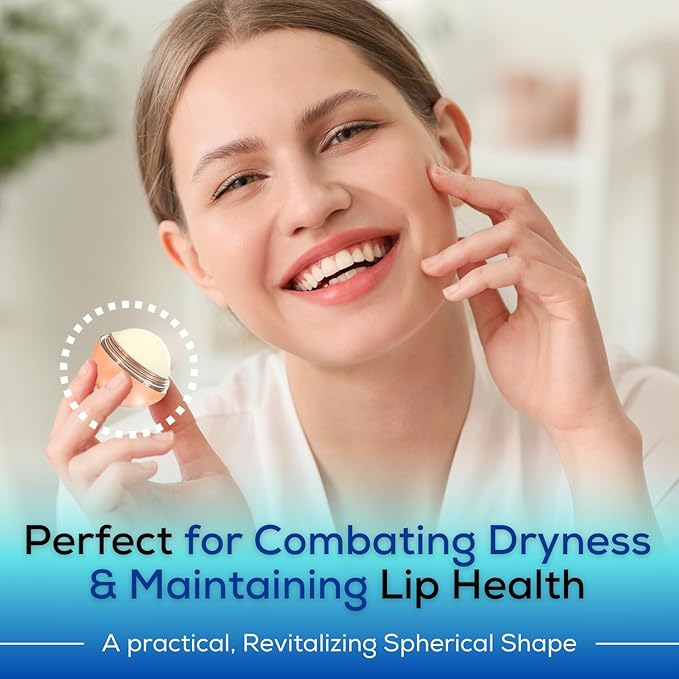 SoftBeso Lip Balm (Rose Gold-Vanilla) Flavored Lip Care | Lip Balm for Beautiful, Soft Lips | For Dry and Chapped Lips| Vegan| Clean ingredients