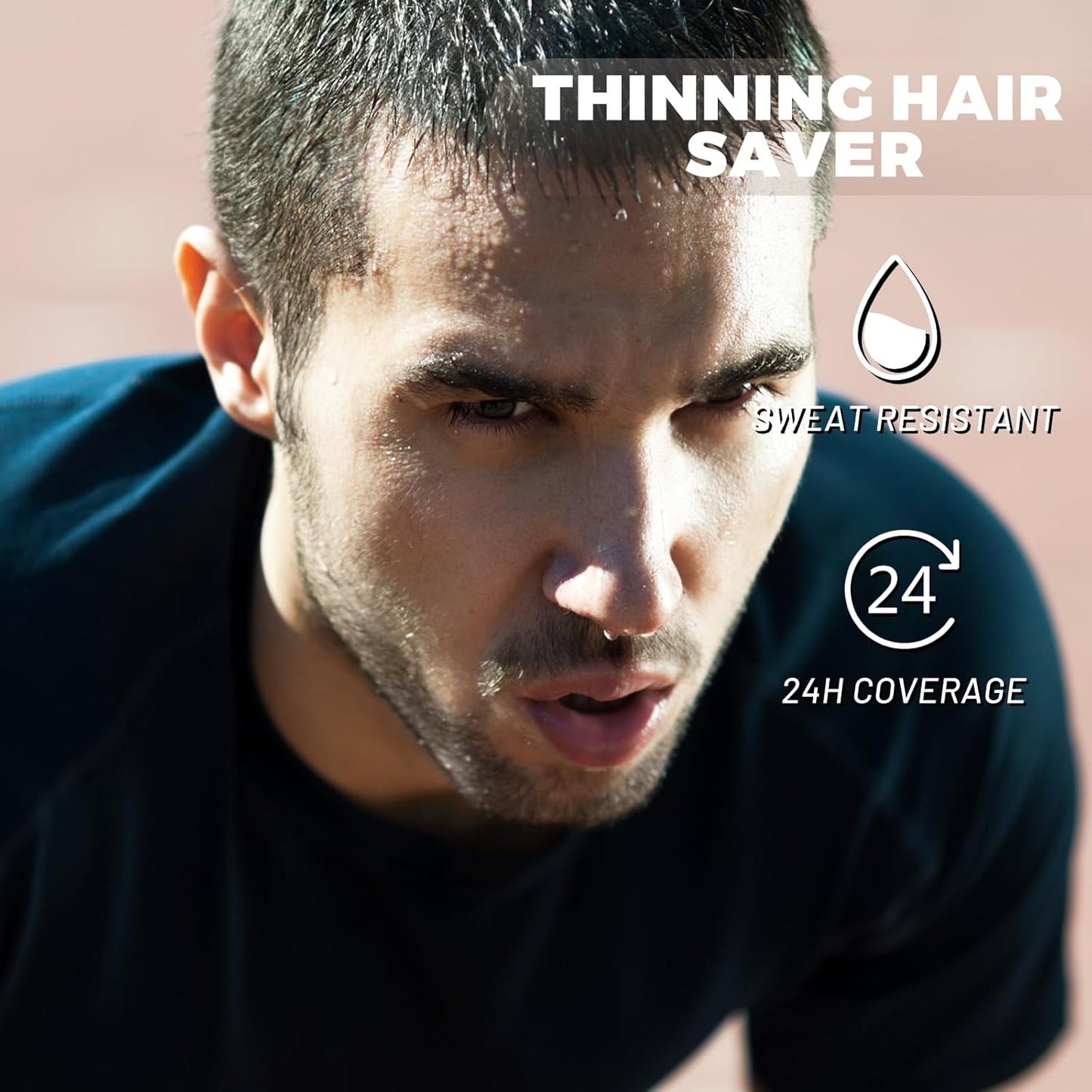 SOVONCARE Hair Fibers for Thinning Hair Medium Brown, Hair Building Fibers for Bald Spots Undetectable & Natural, Conceals Hair Loss Fill In Fine Hair Powder Hair Thicker Instantly for Women & Men 28g