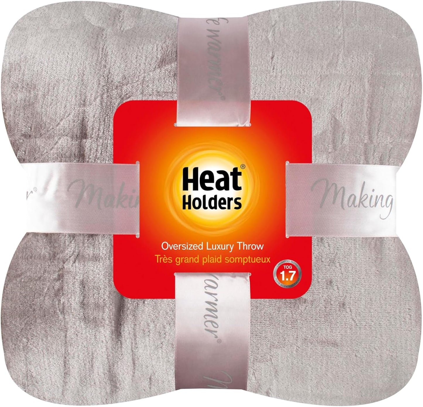 Heat Holders Personal-Sized Throw - Warm and Luxuriously Soft Fur-Like Fleece - Ideal for Bed, Sofa, Travel and Gifts | Natural / 50x70 inches