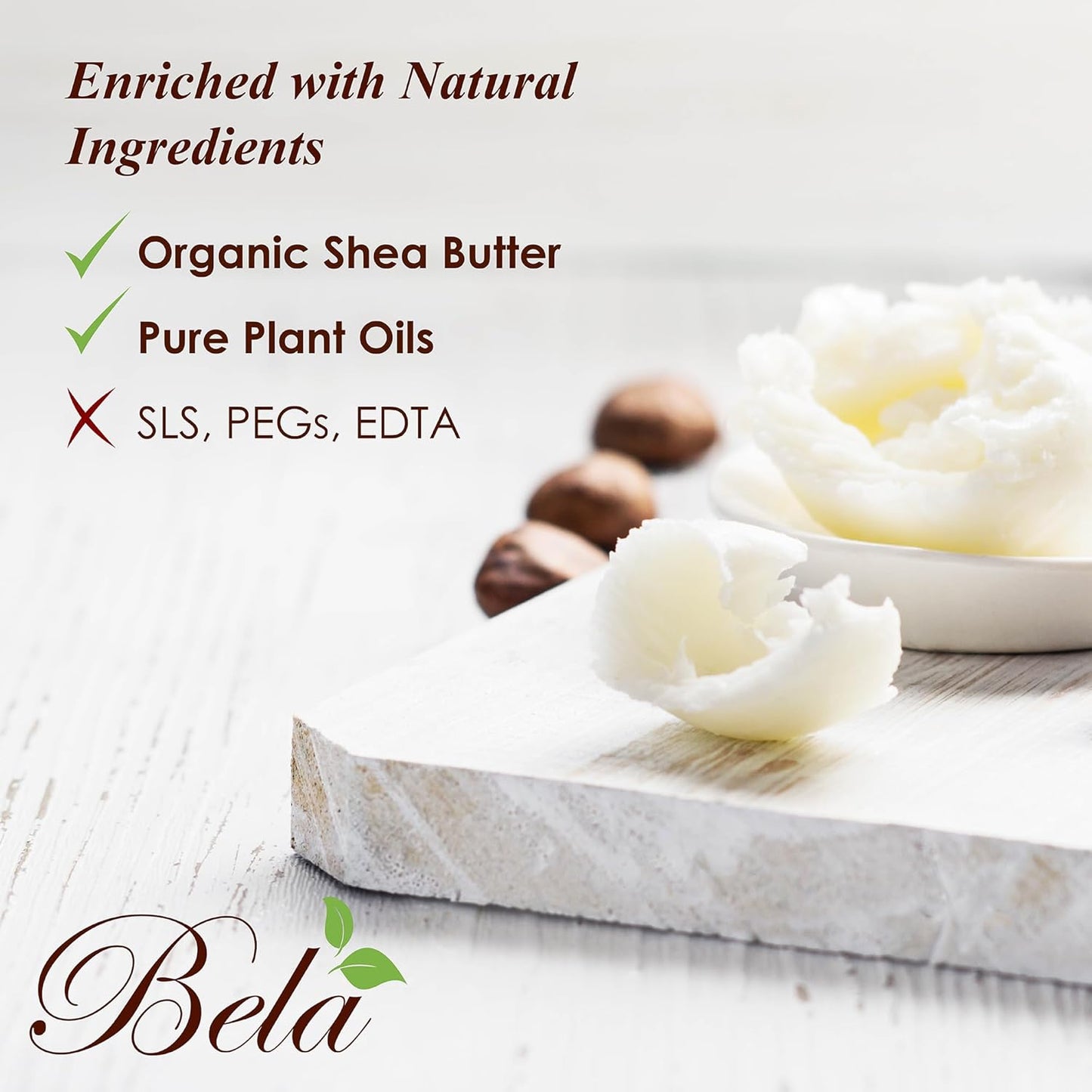 BELA Extra Creamy Goat Milk Soap 3.3 OZ Pack of 6, Long Lasting French Triple Milled Bar Soap Enriched with Organic Shea Butter, Hand, Face and Body Wash Bar, Made in Australia