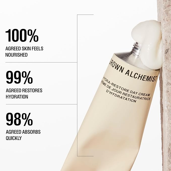 Grown Alchemist Refreshed & Ready Trio Bundle for Men. Shaving Gel+Exfoliating Polishing Cleanser+Hydra Restore Day Cream