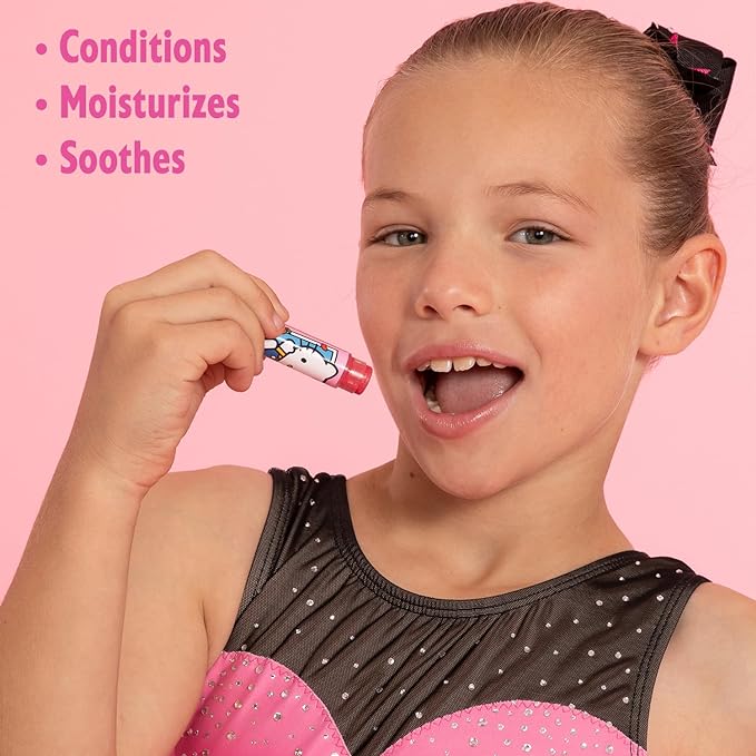 Lip Smacker Hello Kitty Peach-Flavored Gummy Lip Balm | Sanrio Collection | Gifts