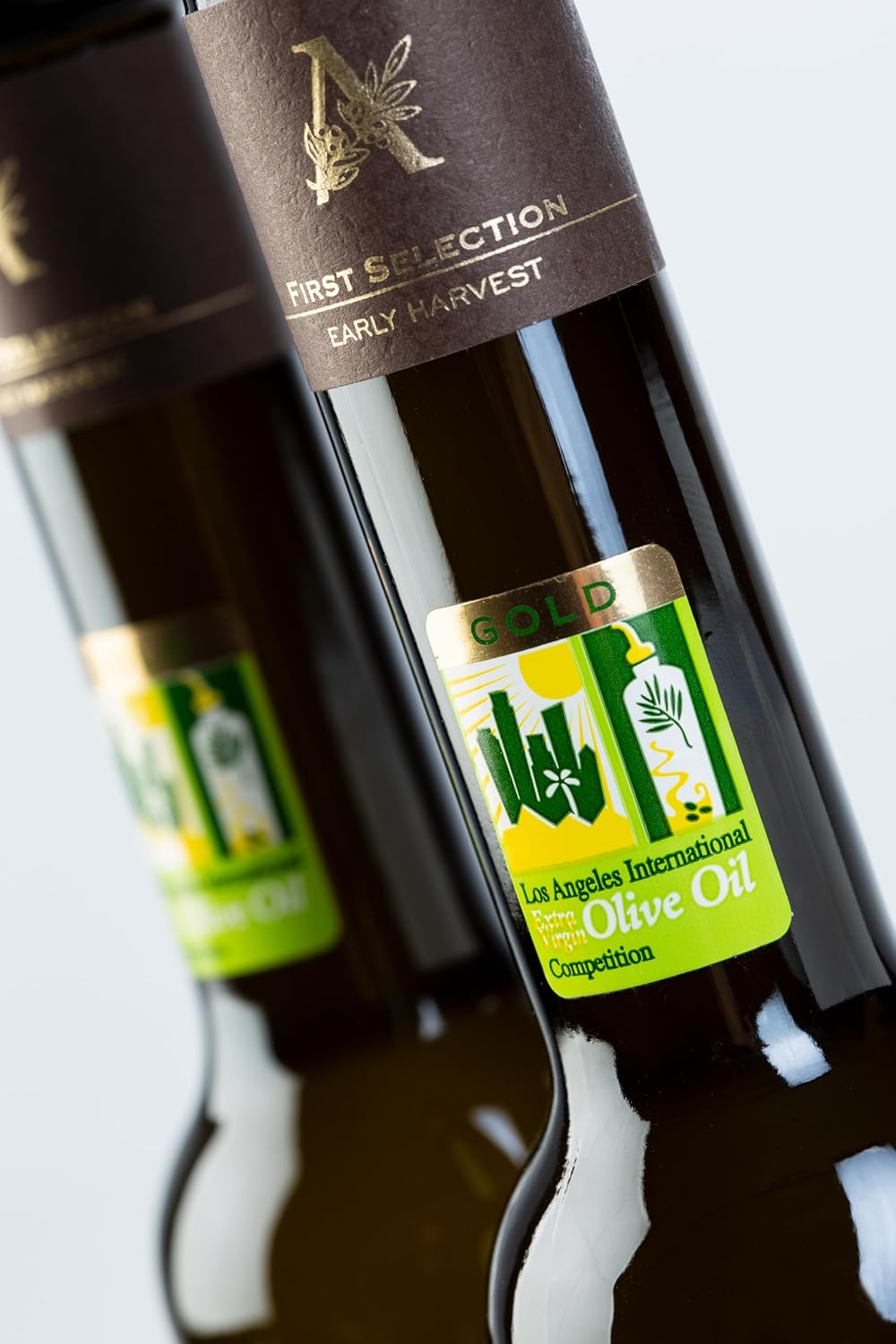 Olive Oil Gift Box of DESERTMIRACLE Cold Pressed Polyphenol Rich Moroccan Olive Oil, Extra Virgin Olive Oil with High Polyphenols, Organic Olive Oil, First Cold Pressed EVOO From Morocco, 17 Fl Oz (Pack of 1)