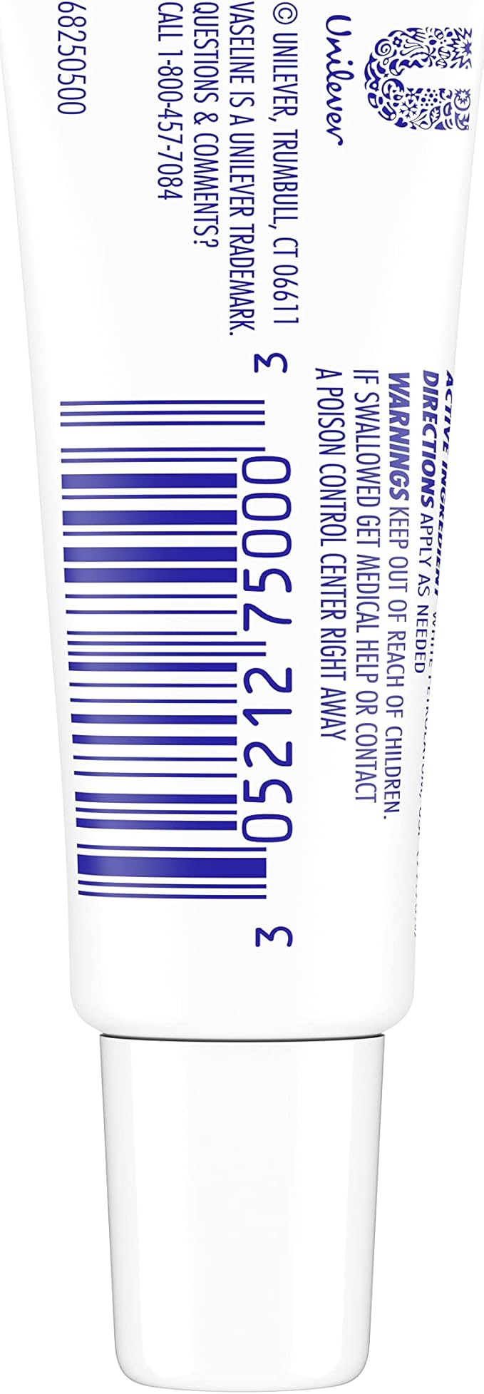 Vaseline Lip Therapy Lip Balm Tube, Advanced Healing, 0.35 oz
