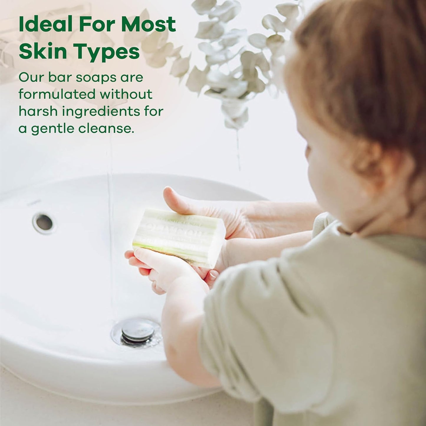 Australian Botanical African Black Soap with Activated Charcoal and Peppermint Oil 6.6 oz, Pack of 8 Activated Charcoal Soap with Raw Organic Shea Butter, for All Skin Types