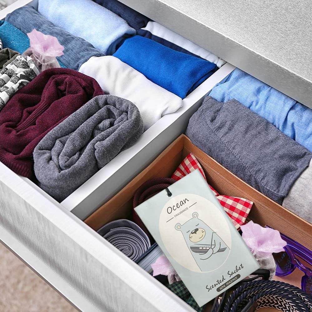 14 Packs Ocean Scented Sachets Bag for Drawer and Closet Xmas Gift 15 Scents Optional