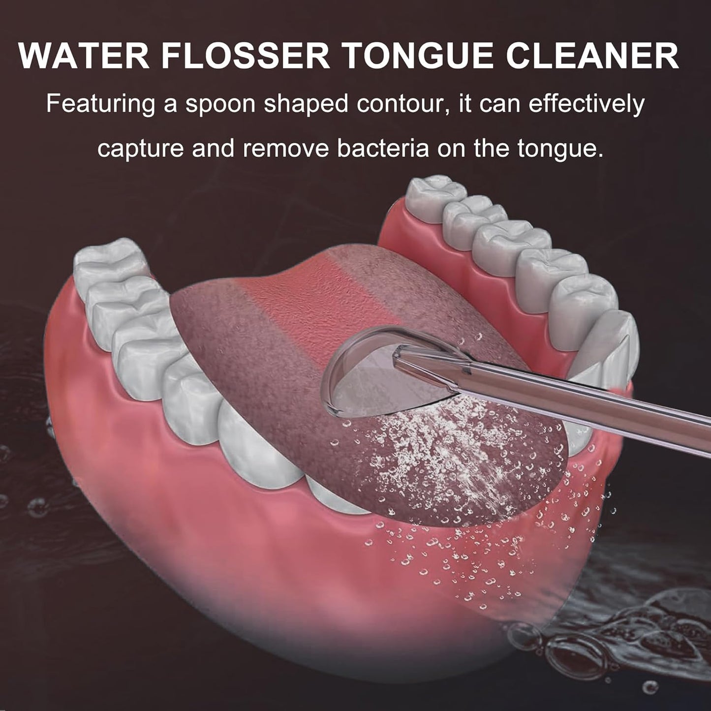 Replacement Tips for Nicwell Oralfree Water Flosser, Water Flosser Replacement Heads Oral Irrigator Jet Tip（ 4 Tips Combo）