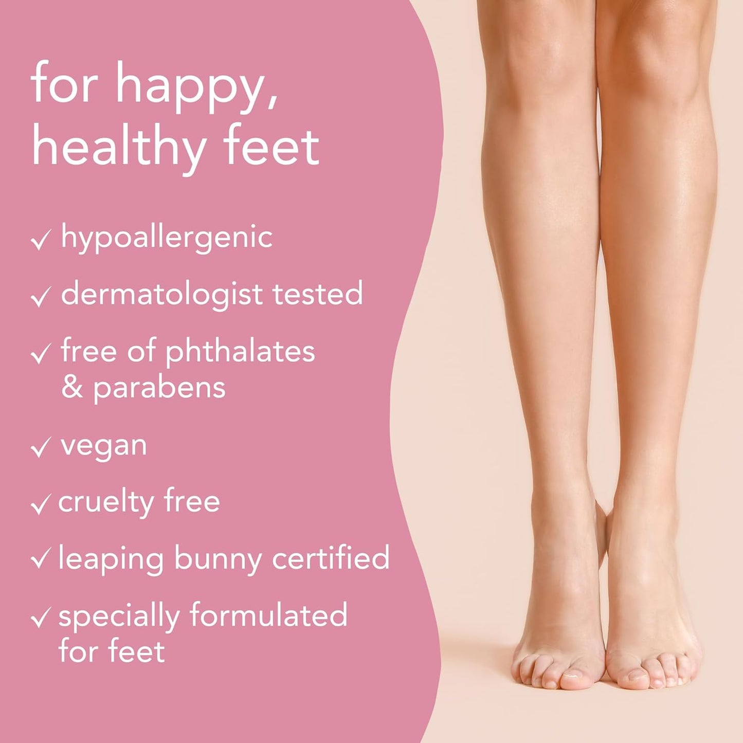 Barefoot Scientist Sleep On It Overnight Moisturizing Gel Socks, Nourish Your Feet, Sole Sisters, Red and Pink, 2 Pack