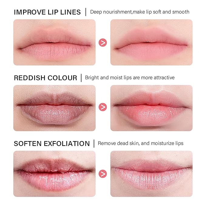 Lip Mask Sleeping,Nourish Hydrate Lip Mask,Lip Oil,Lip Balm, Lip Skin Care,Hydrating, Moisturizing Lip Lines Night Sleep Anti-chapped Lip Cream (Grapefruit)