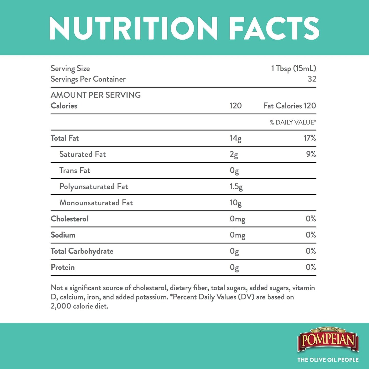 Pompeian Robust Extra Virgin Olive Oil, Contains Polyphenols, First Cold Pressed, 16 Fl Oz