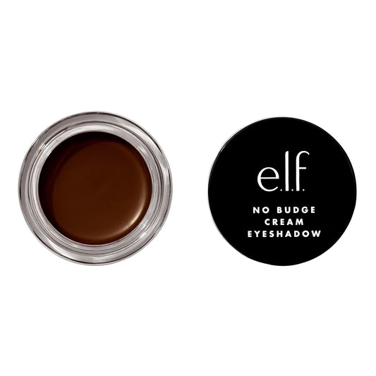 e.l.f. No Budge Cream Eyeshadow, 3-in-1 Eyeshadow, Primer & Liner With Crease-Resistant Color & Stay-Put Power, Vegan & Cruelty-Free, Plateau, 81737