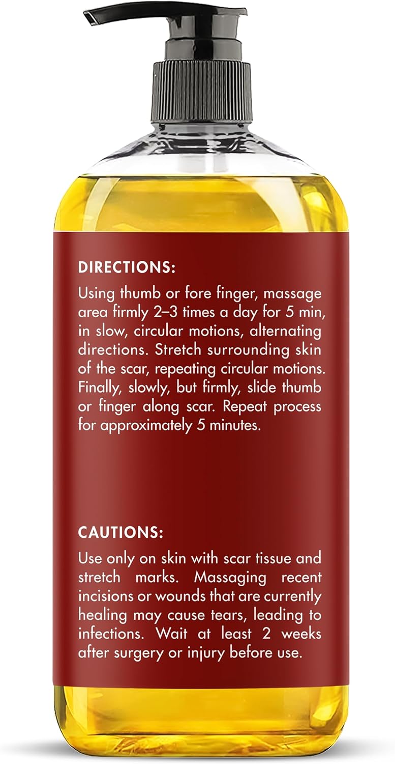 MAJESTIC PURE Frankincense Scar and Stretch Massage Oil for Massage Therapy - Refreshing, and Relaxing - Natural Oils with Frankincense Essential Oil - for All Skin Types - Men and Women - 8 fl oz