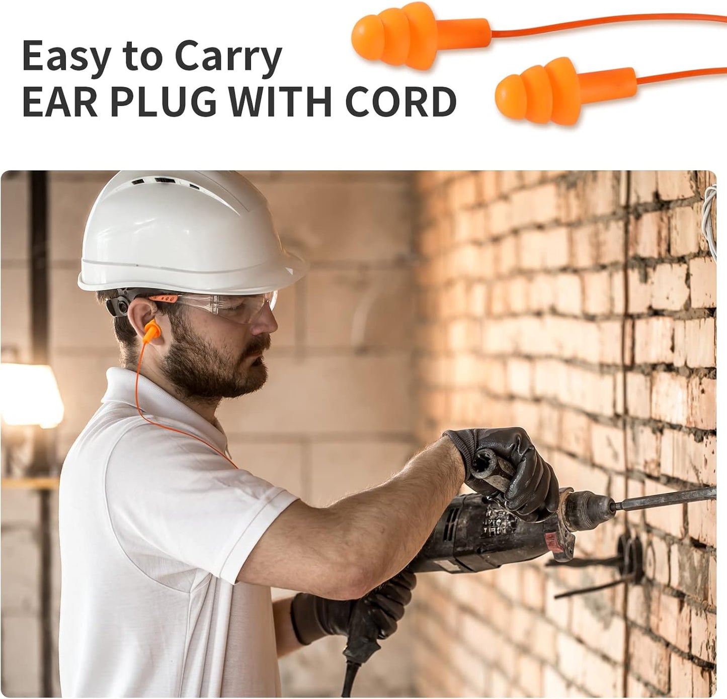 Ear Plugs for Swimming, Soft Ear Plugs for Sleeping Noise Cancelling, Reusable Ear Plugs for Noise Reduction, Ear Protection, Silicone Earplugs for Swimming, Sleeping, Snoring, Work, Concerts, 6 Pairs