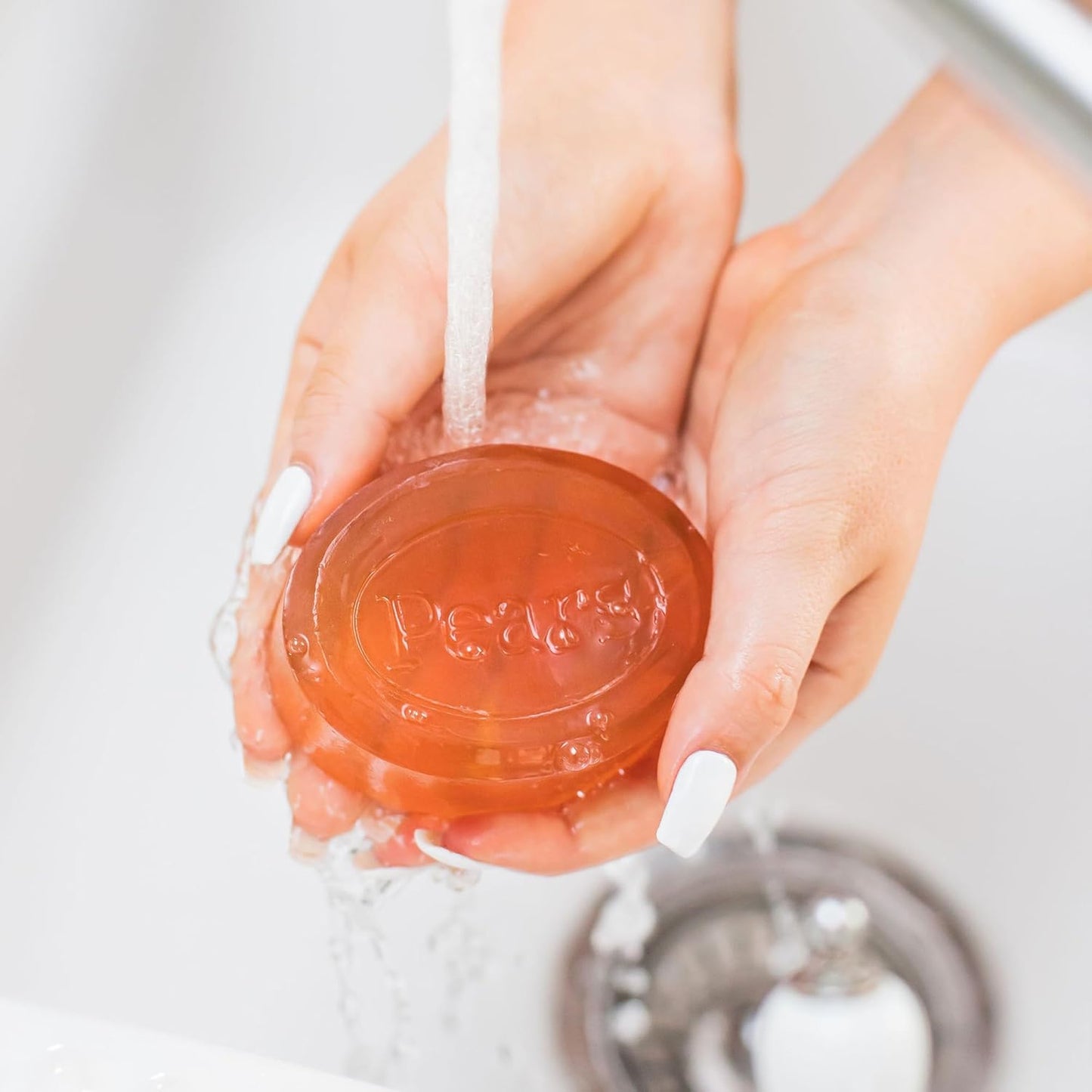 Pears Soap, Pure & Gentle with Natural Oils, 12-Pack – Transparent Amber Glycerin Soap for Pampered, Glowing Skin, 3.53 Oz Ea