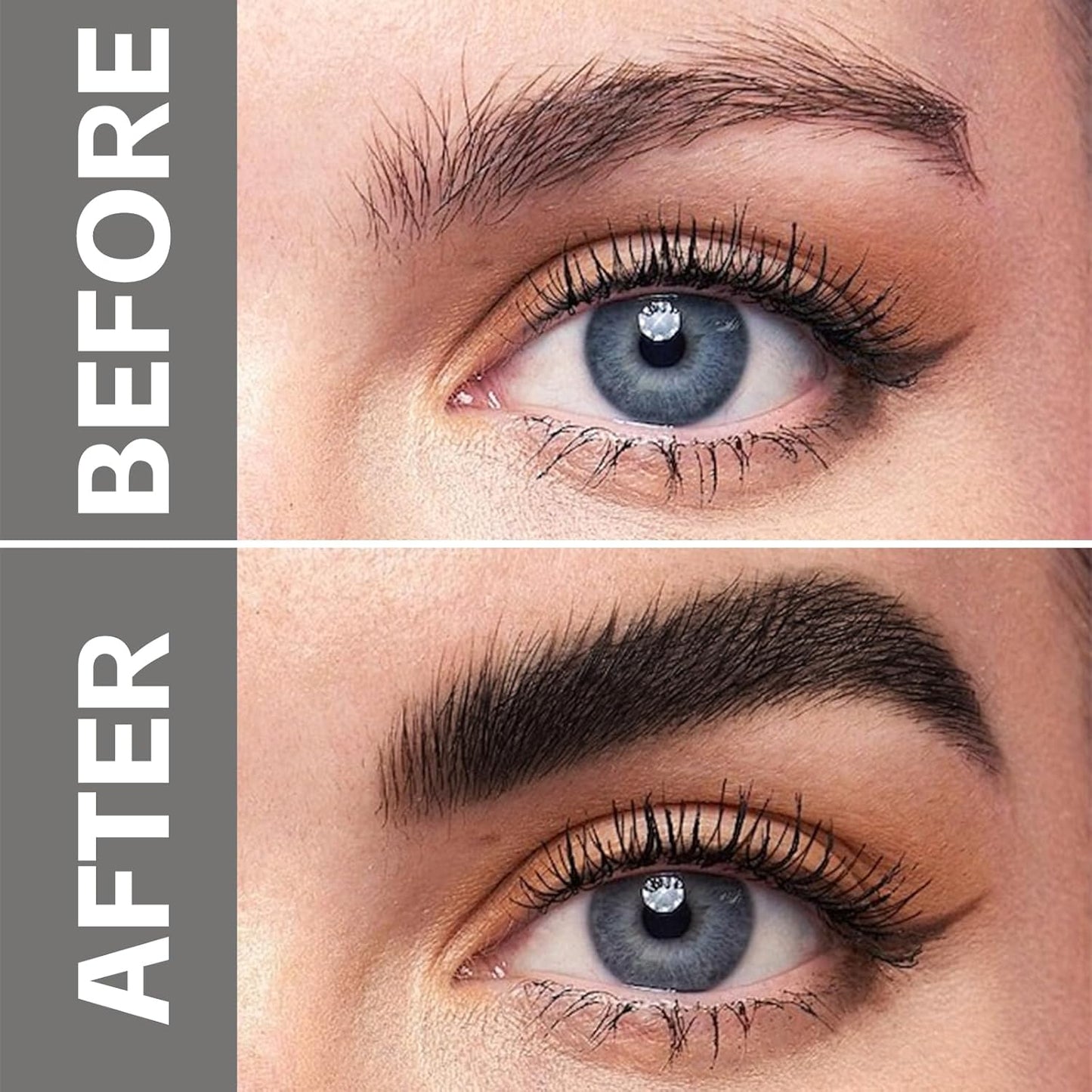 Boobeen 2pcs Brow Fection Eyebrow Pen，Liquid Microblading Eyebrow Pencils for Women，Angled Brush Waterproof Brow Pen for Hair-Like Strokes，Last All-Day，Beginner Friendly