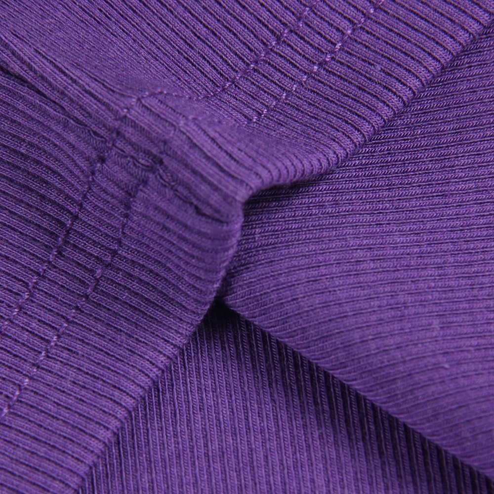 GEMBERA Womens Sleeveless Racerback High Neck Casual Basic Cotton Ribbed Fitted Tank Top