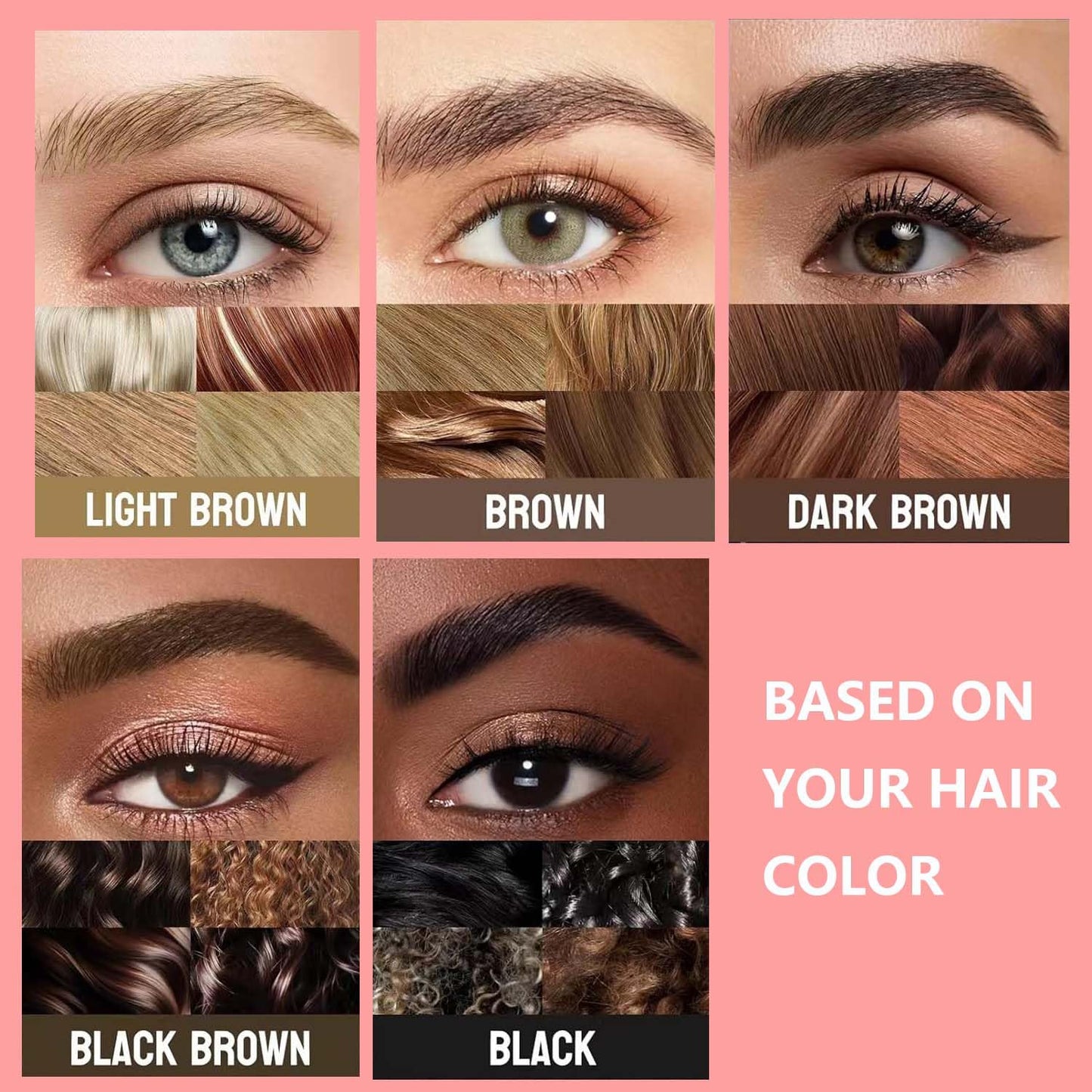 Black Eyebrow Pen Liquid Eyebrow Pencil 2 in 1 Dual-Ended Eye Brow Pencils for Women Waterproof Natural Brow Pencils and Precise Brush Tip Create natural hair like eyebrows that last all day # 05