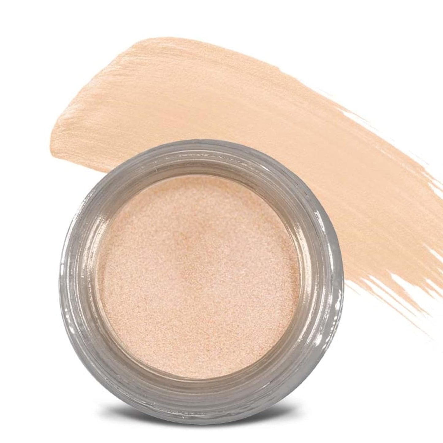 Mommy Makeup Any Wear Creme Eyeshadow - Waterproof, Crease-Proof, Long Lasting, High Pigment, Oil-free - Cream to Powder for Eyes, Cheeks & Lips (Champagne on Ice)