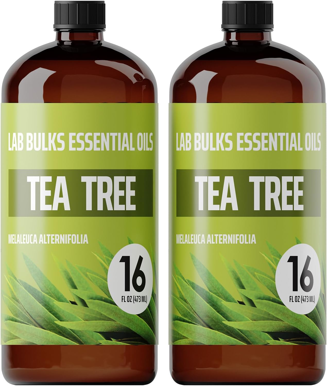 Tea Tree Essential Oil 16 Ounce (2 Pack) – Aromatherapy Tea Tree Oil Bulk for Diffuser, Soap Making, Home, Candles