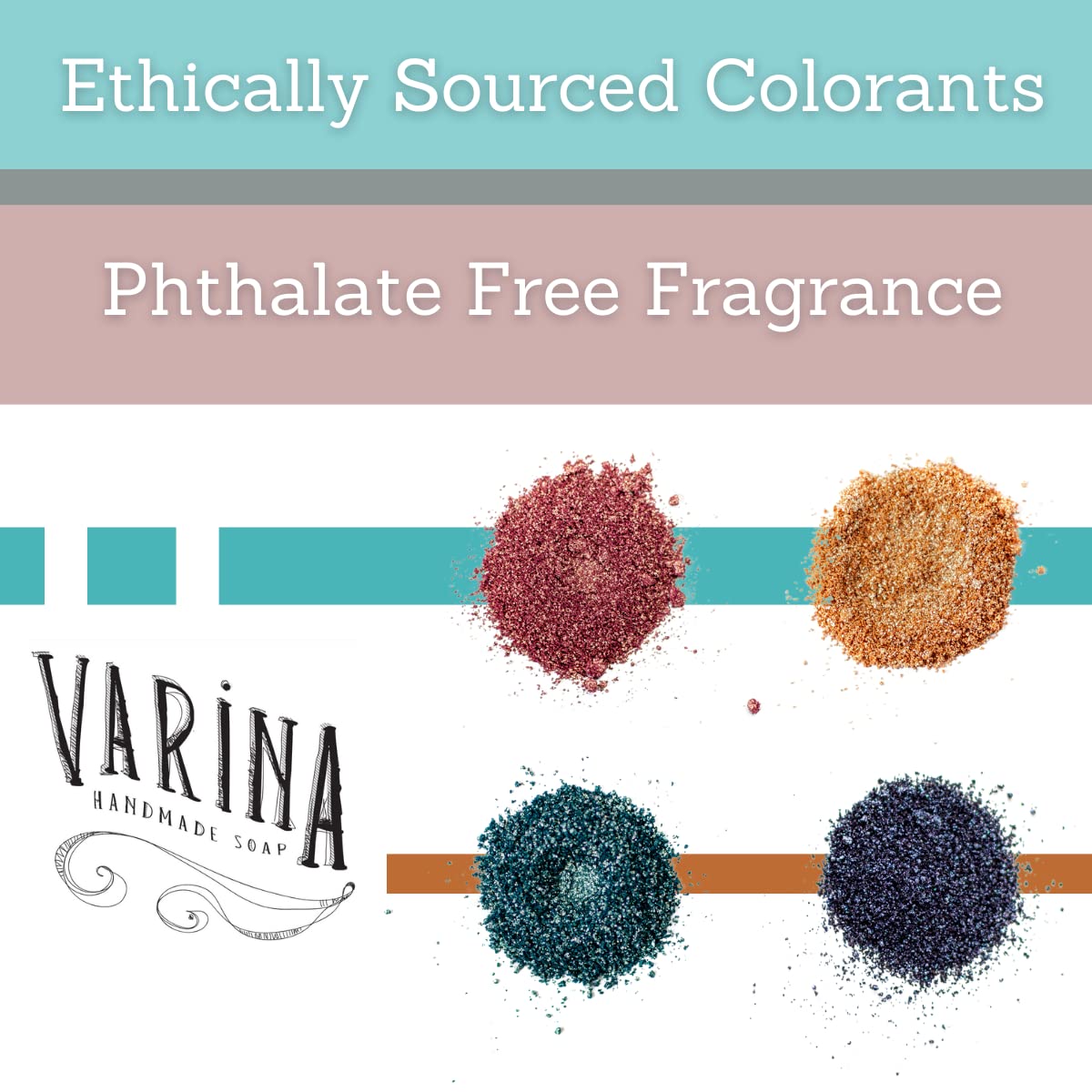 Varina Natural Men's 2 Variety Bar Soap - Gentle Cleansing for Sensitive Skin, Earthy Scents - 10 Pack