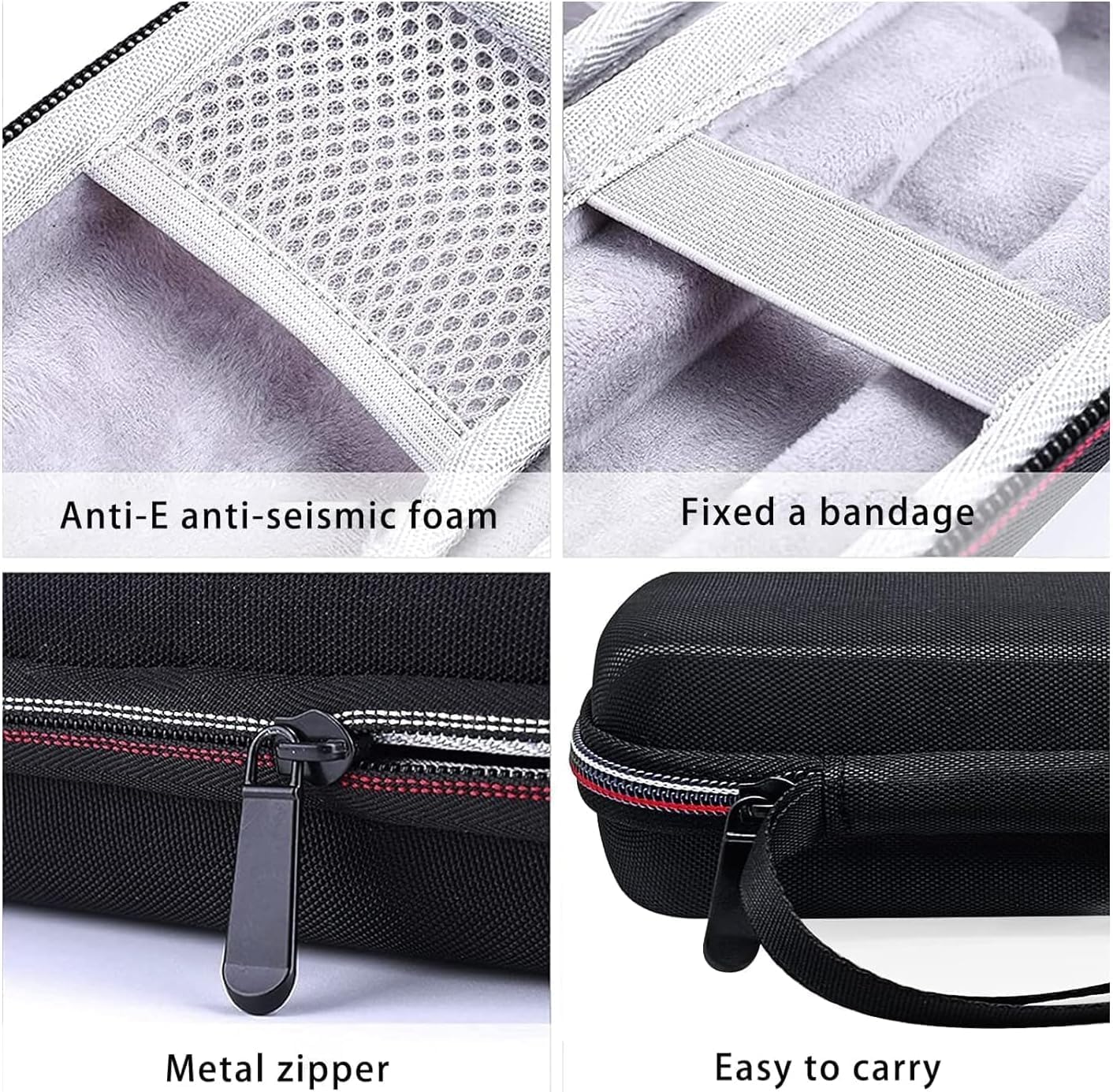 LinMei Hard Case for One Blade Trimmer QP2724/90, QP2834/70, QP2630/72, Waterproof Shaver Organizer Shockproof Travel Storage Box for Charger & Accessories