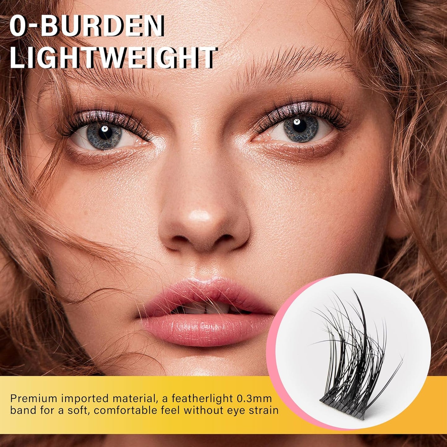 Lash Clusters 8-16mm, False Eyelashes 144pcs, Cluster Eyelash Extensions Matte Black Soft, Diy Lash Extensions D Curl Natural Lash Clusters Faux Mink Lashes Wispy（Blaze,144pcs,0.07,D,8-16MIX)