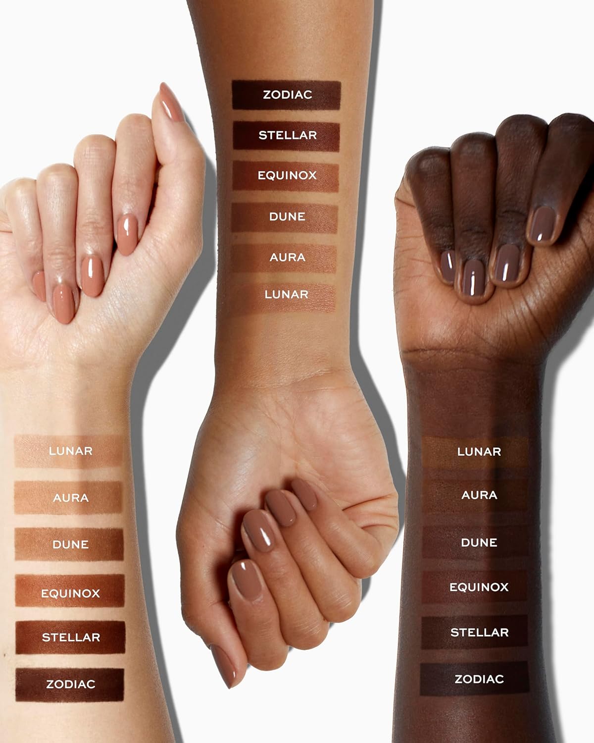 MAKE Beauty Skin Mimetic Microsuede Bronzer Powder - Matte Bronzing Powder Contour, Buildable Formula, Non Comedogenic, Long Lasting Color. Shade - Full Moon, for Fair Skin