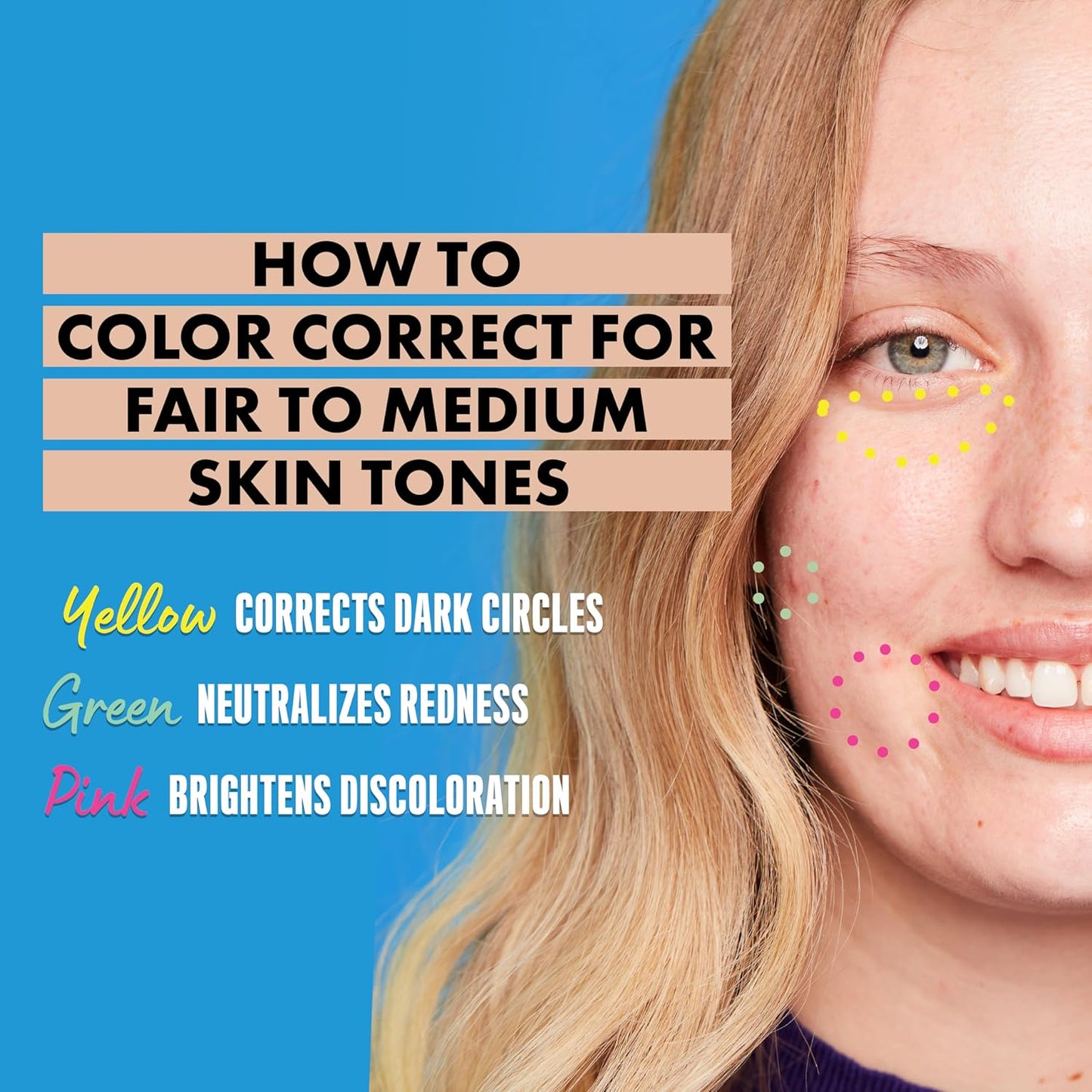 NYX PROFESSIONAL MAKEUP Pro Fix Stick Correcting Concealer, Buildable Medium Coverage Concealer Stick - Yellow